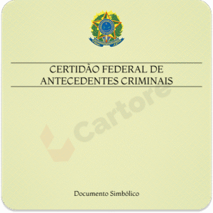 Certidão Federal de Antecedentes Criminais