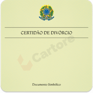 Certidão de Divórcio