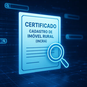 Certificado Cadastro de Imóvel Rural (INCRA)